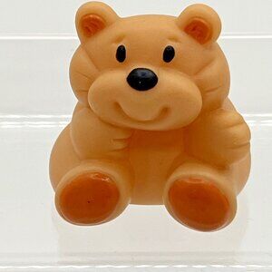 Fisher Price Rumple Bear 1994 Dollhouse Figure Vintage Pretend Play 1.75 Vintage